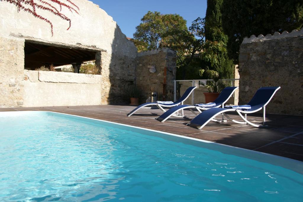 Hotel Logis Auberge Côté Jardin à Lézignan-Corbières Extérieur photo
